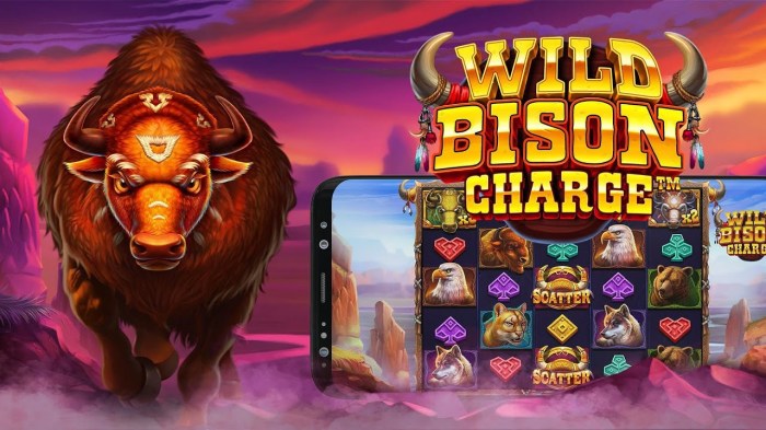 Slot Wild Bison Charge dengan bonus melimpah