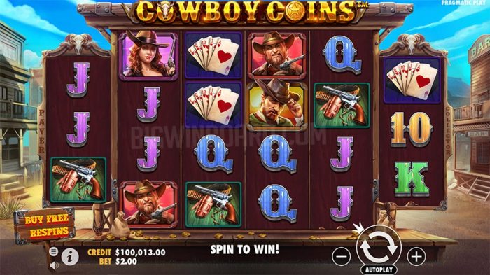Maxwin di Slot Gacor Cowboy Coins