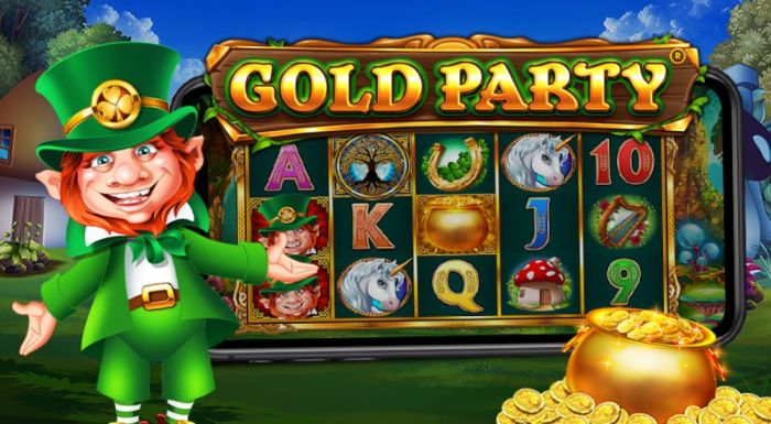 Hadiah Emas Besar Gold Party Slot Gacor